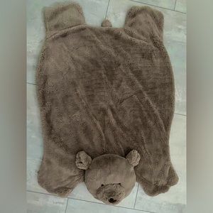 Pottery Barn Bear Critter Plush Play Mat